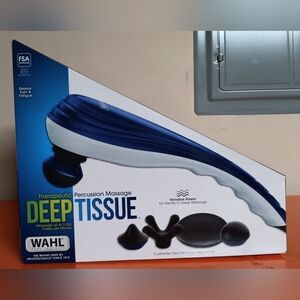 Wahl Therapeutic Percussion Massager in Blue and White